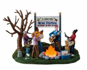 Lemax Music Festival, B/O (4.5V)