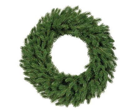 Myrkdalen krans d50h10cm groen - afbeelding 1
