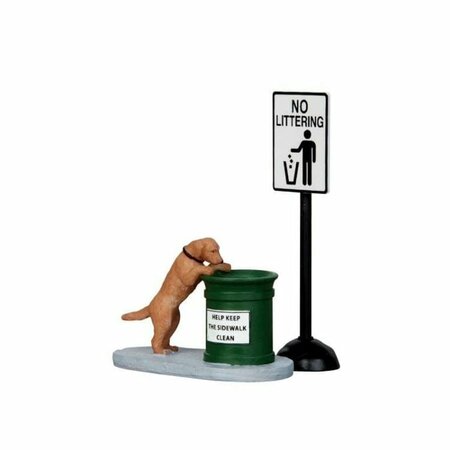 NO LITTERING, SET OF 2