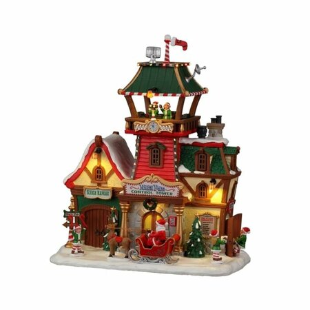 NORTH POLE CONTROL TOWER, WITH 4.5V ADAPTOR