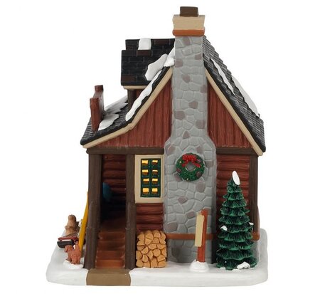 Lemax Our Family Ski Cabin, B/O Led