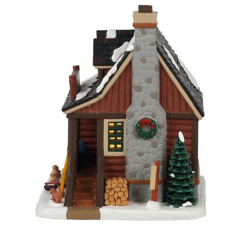Lemax Our Family Ski Cabin, B/O Led