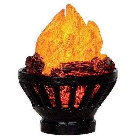 Lemax Outdoor Fire Pit, B/O (4.5V)