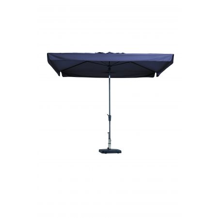Parasol delos luxe 200x300 cm Polyester safier blue grade 6