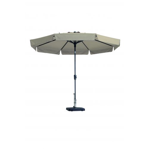 Parasol flores luxe 300 cm Polyester ecru grade 6