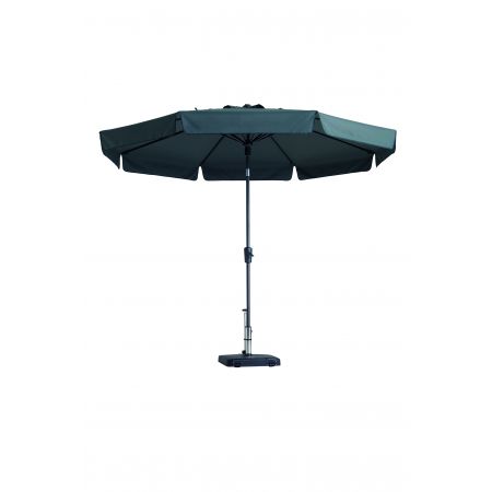 Parasol flores luxe 300 cm Polyester grey grade 6