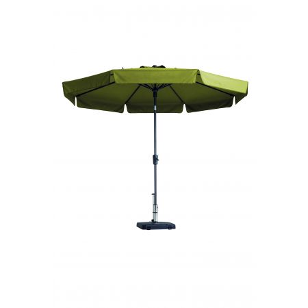Parasol flores luxe 300 cm Polyester sage green grade 6