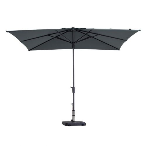 Madison Parasol syros luxe 280x280 cm Polyester grey grade 6