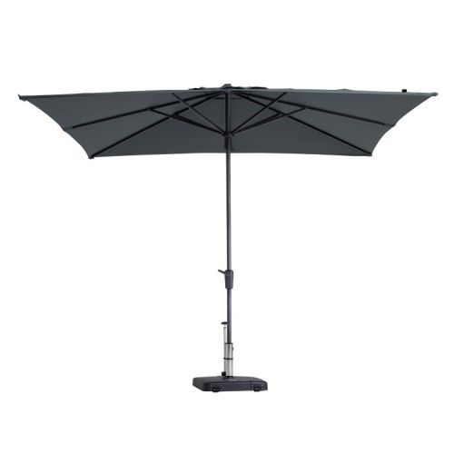 Madison Parasol syros luxe 280x280 cm Polyester grey grade 6