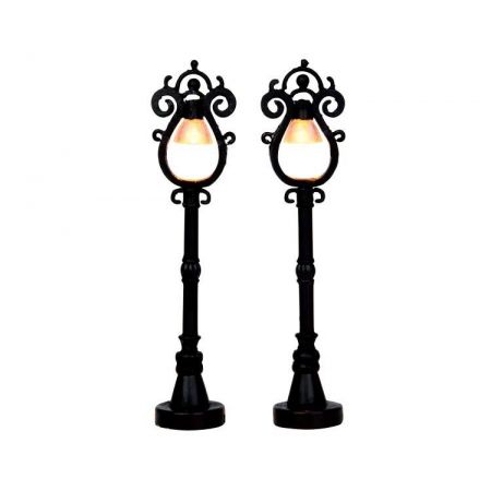Lemax Parisian Street Lamp, Set Of 2, B/O (4.5V)