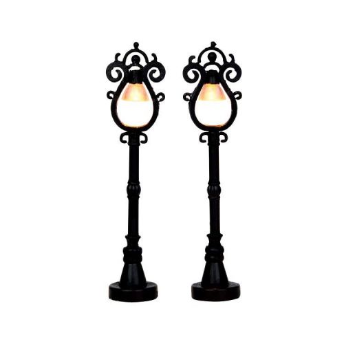 Lemax Parisian Street Lamp, Set Of 2, B/O (4.5V)