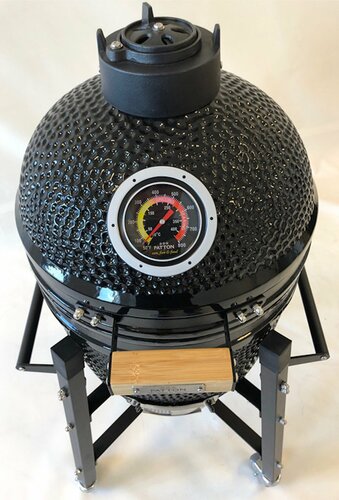 Patton kamado 15'' black - incl. verrijdbaar onderstel - afbeelding 3