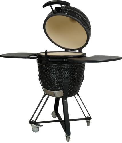 Patton Kamado 21" zwart inclusief Heat deflector - afbeelding 3