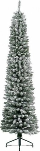 Pencil pine snowy h150cm groen/wit