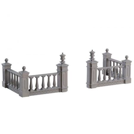 Lemax PLAZA FENCE, SET OF 4