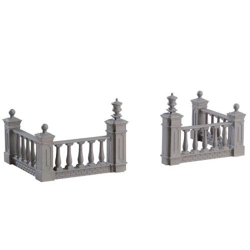 Lemax PLAZA FENCE, SET OF 4