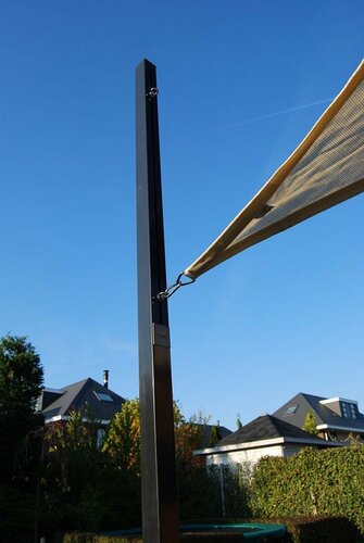 Pole with flex eye 70x70x250mm - afbeelding 3
