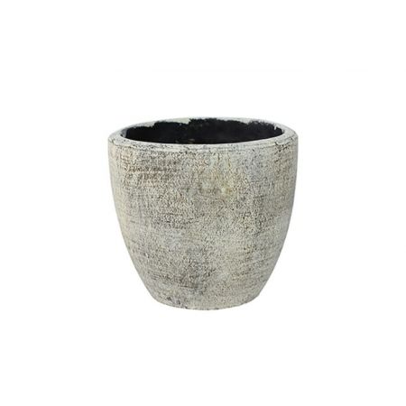 Ter Steege Pot anne d16h15cm white earth