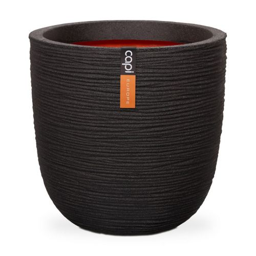 Capi Europe Pot bol Rib NL 54x52 zwart