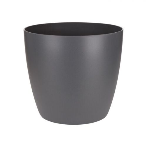 Elho Pot brussels rond d12.5cm antraciet