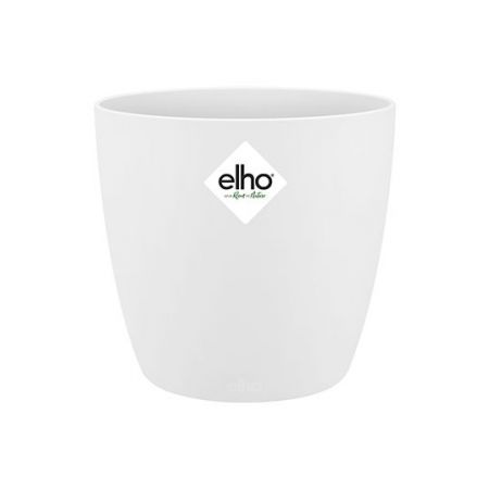 Elho Pot brussels rond d12.5cm wit