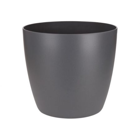 Elho Pot brussels rond d14cm antraciet