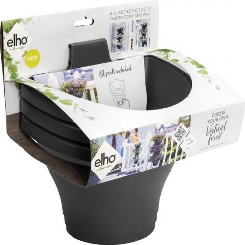 Elho Pot crsic vert forst d24cm antr s3