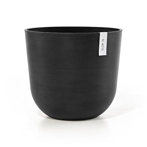 Pot oslo d45cm donkergrijs