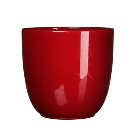 Mica Decorations Pot tusca d17h16cm d.rood glans