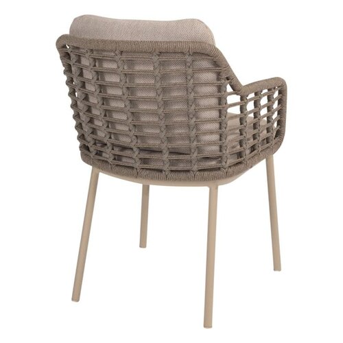 Puglia dining chair latte with 2 cushions - afbeelding 2