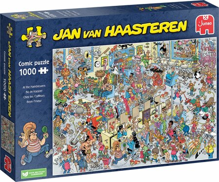 Puzzel bij de kapper 1000st