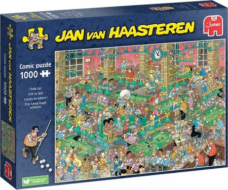 Puzzel krijt op tijd 1000st