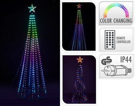RGB BOOM 550LED 210CM