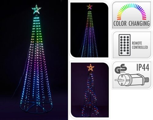 RGB BOOM 550LED 210CM