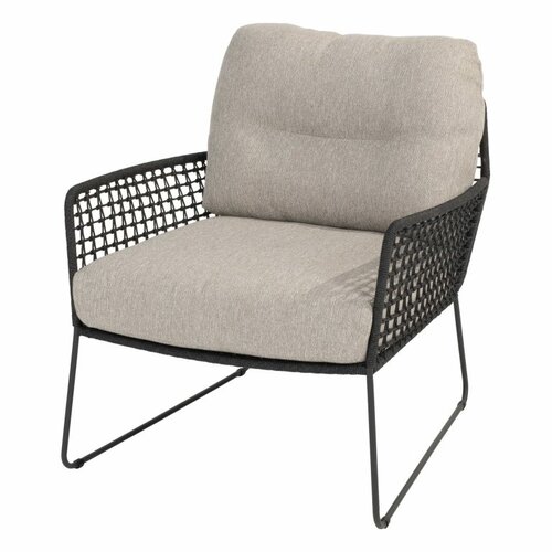 Rhodos living chair anthracite with 2 cushions - afbeelding 2