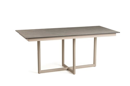 Rivera Dining Table Trespa Ophira Champagne