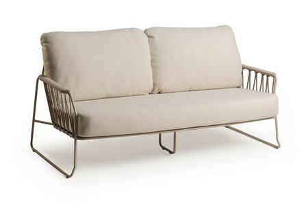 Rivera Lounge 2-Seater Champagne - afbeelding 1