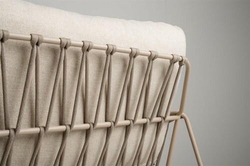 Rivera Lounge 2-Seater Champagne - afbeelding 3