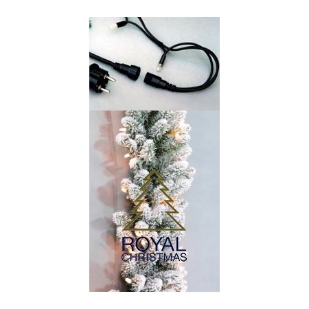 Royal Christmas guirlande Flock LED - 270cm