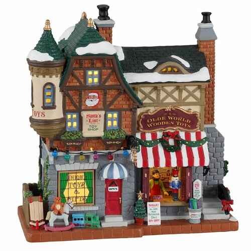 SANTA'S LIST TOY SHOP, B/O LED