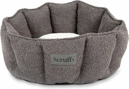 Scruffs - Boucle Cat Bed - Slate Grey