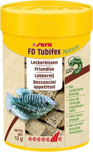 sera FD Tubifex Nature