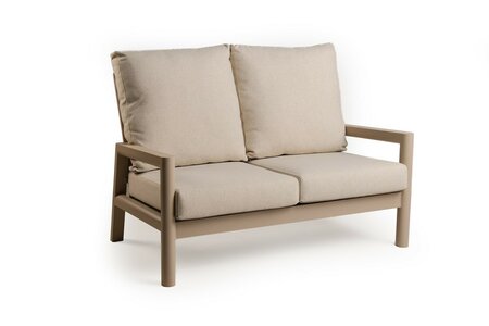 Sevilla Lounge Bench 2-Seater Champagne - afbeelding 1