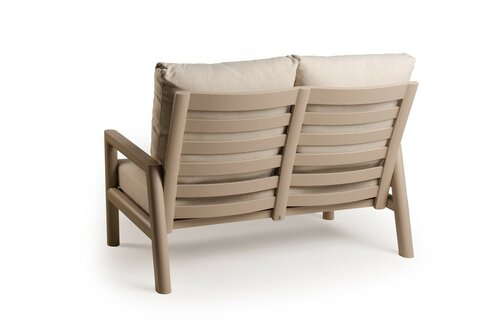 Sevilla Lounge Bench 2-Seater Champagne - afbeelding 2