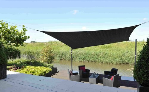 Shade sail square 360x360 - afbeelding 2