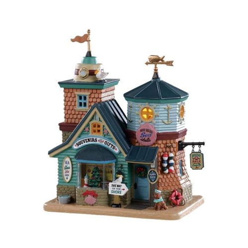 Lemax She Sells Sea Shells Gift Shop, B/O Led