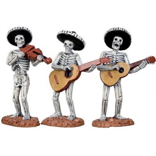 Lemax Skeleton Mariachi Band, Set Of 3