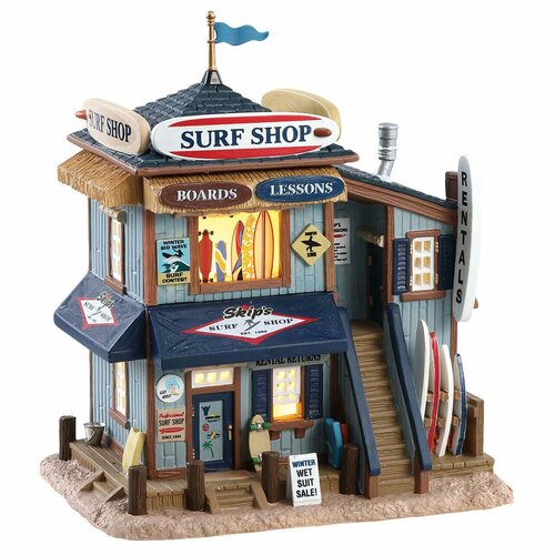 SKIP'S SURF SHOP , B/O LED