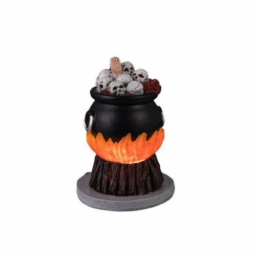 Lemax Skull Stew Cauldron, B/O (4.5V)