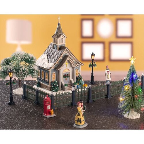 LEMAX Small town church set with - afbeelding 1